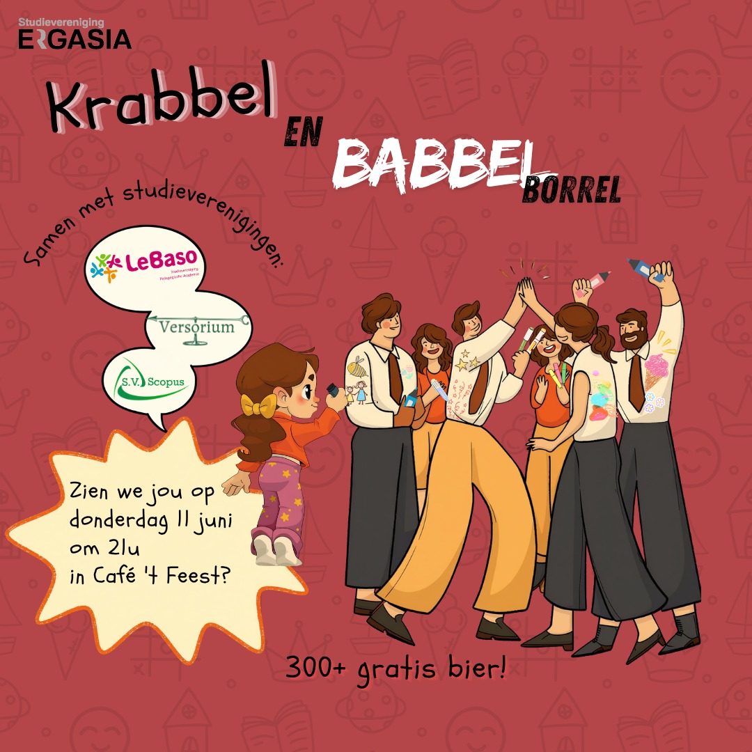 Combi Borrel Krabbel en Babbel