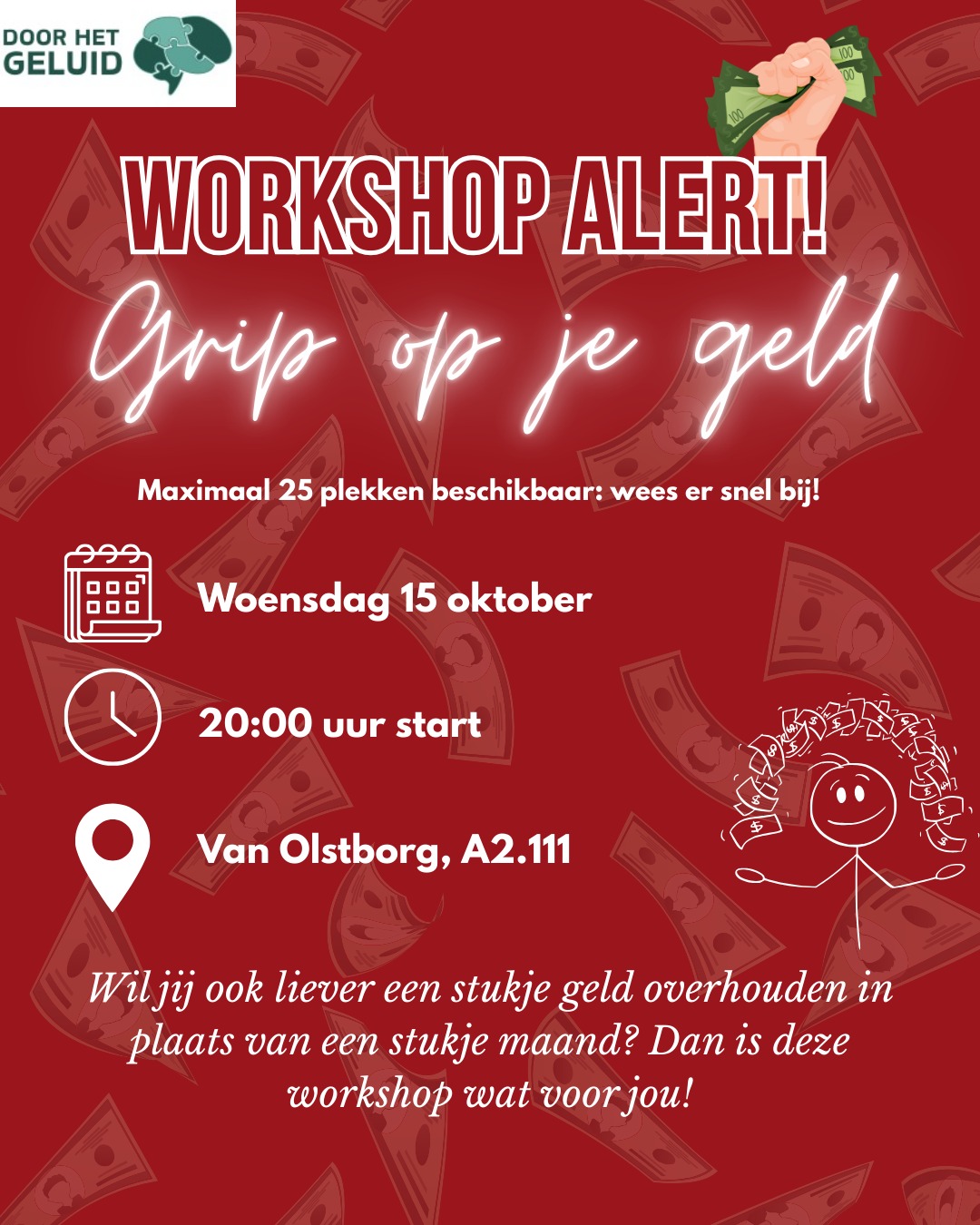 Workshop Grip Op Je Geld